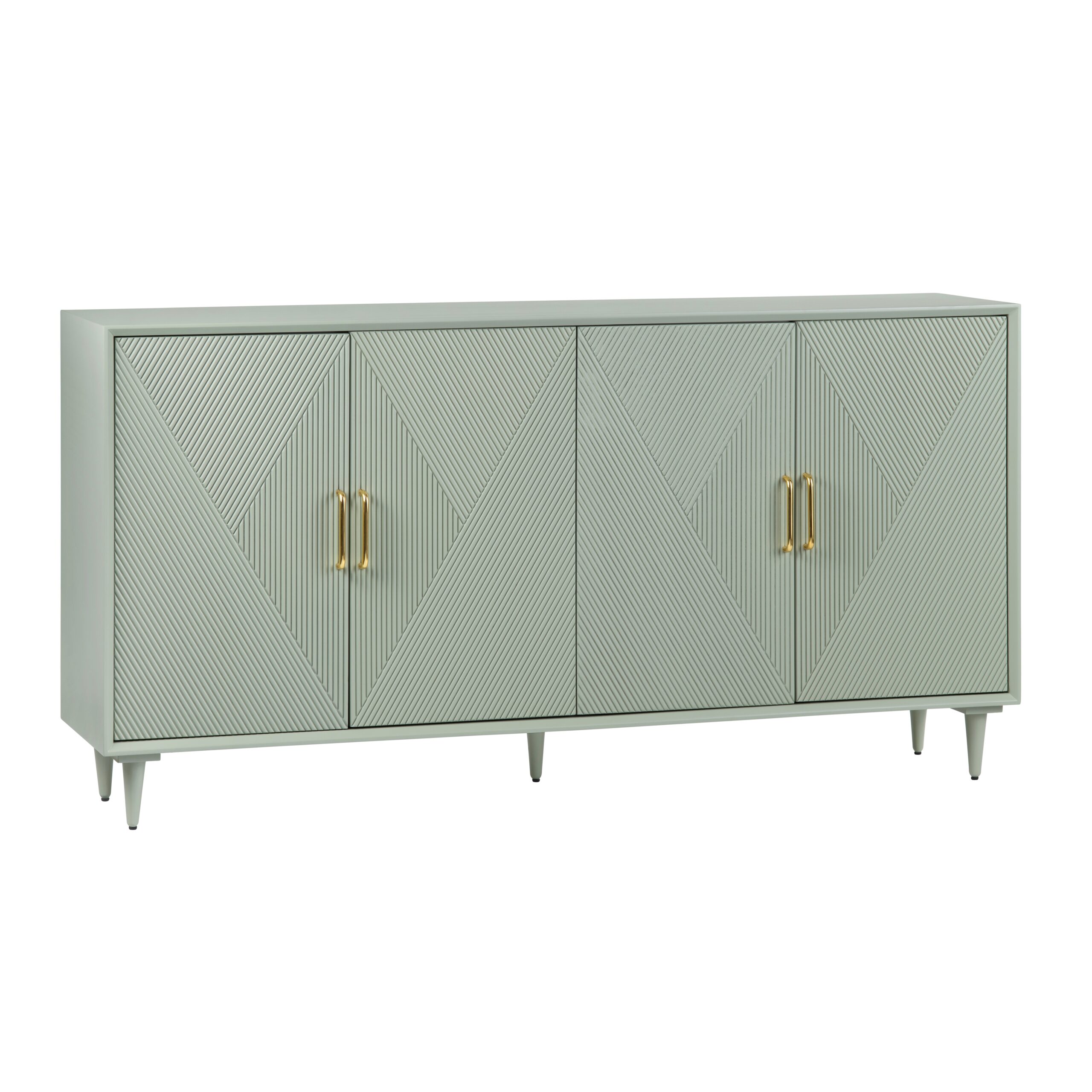 Arvada Four-Door Sideboard (Sage Green)
