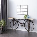 Black Metal Bike Vintage Bar - Image 3