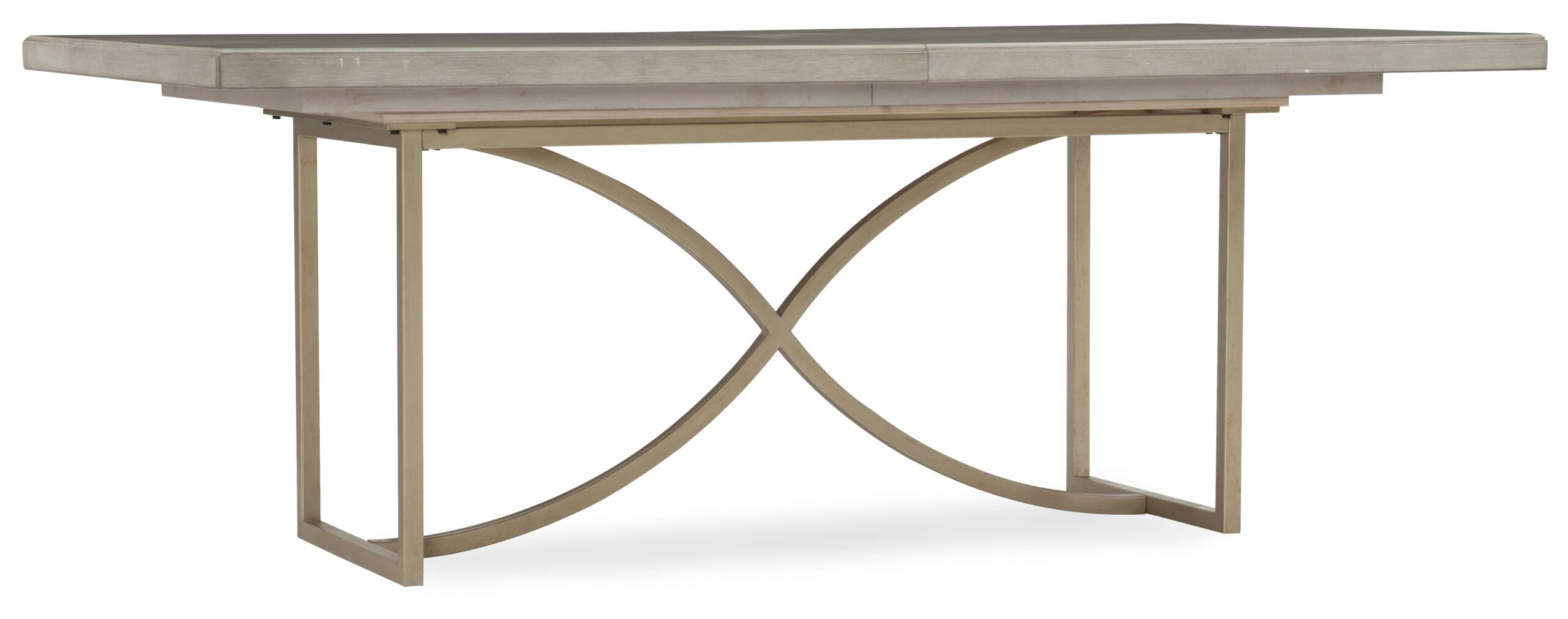 d2ae3d16e888f932b95d6fa53c085f25 Elixir 80in Rectangular Dining Table with 1-20in Leaf - Image 1