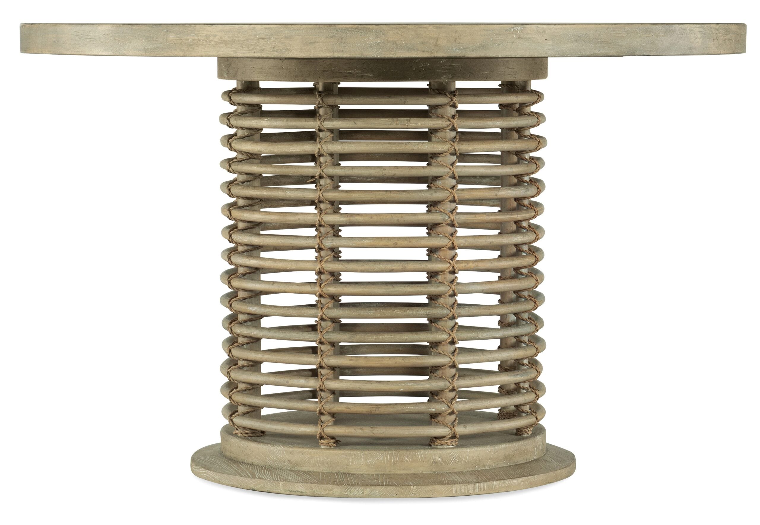da37393eba5bf21b4f2bbfbe083f73ea Surfrider 48in Rattan Round Dining Table - Image 1