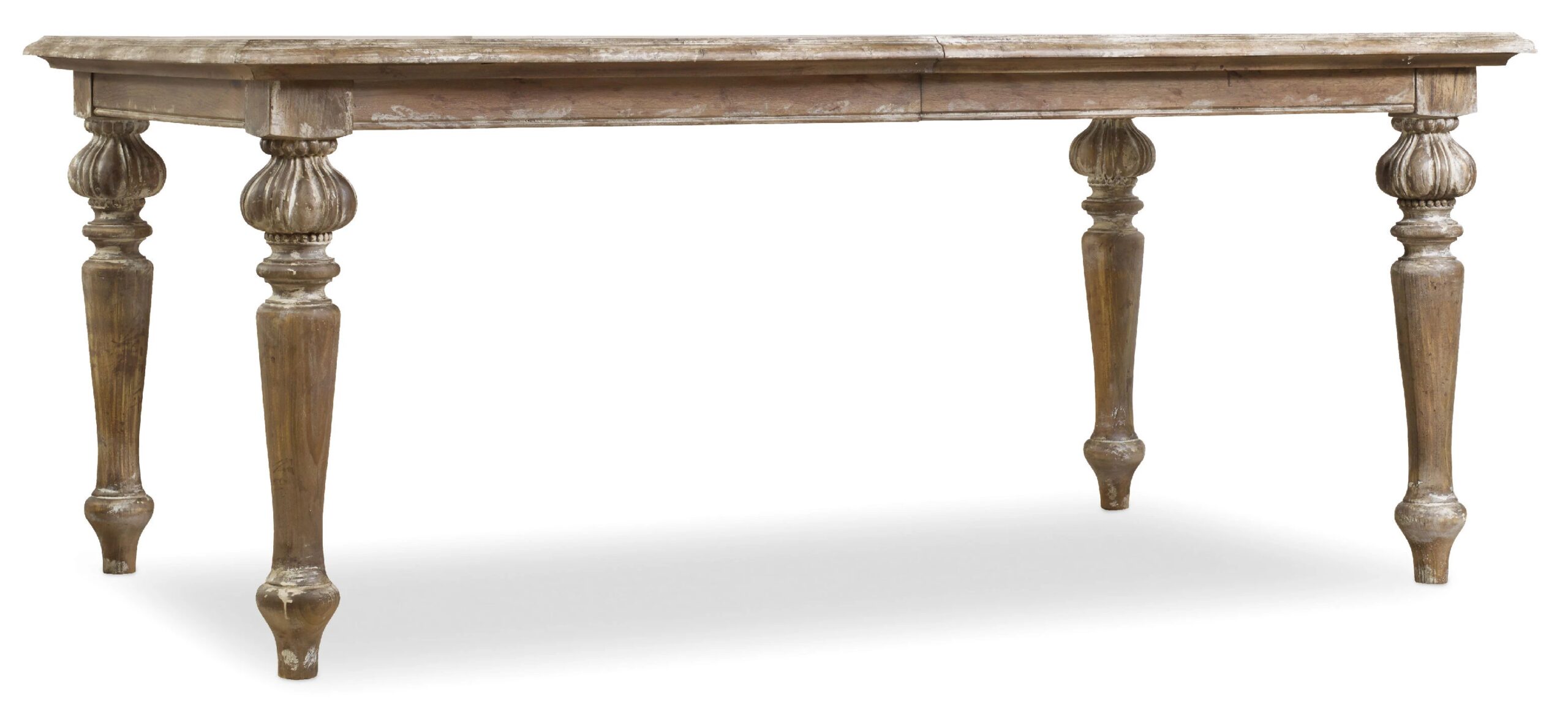 ee947fea820c3aff21d79577c805ea27 Chatelet Rectangle Leg Dining Table with Two 18'' Leaves - Image 1