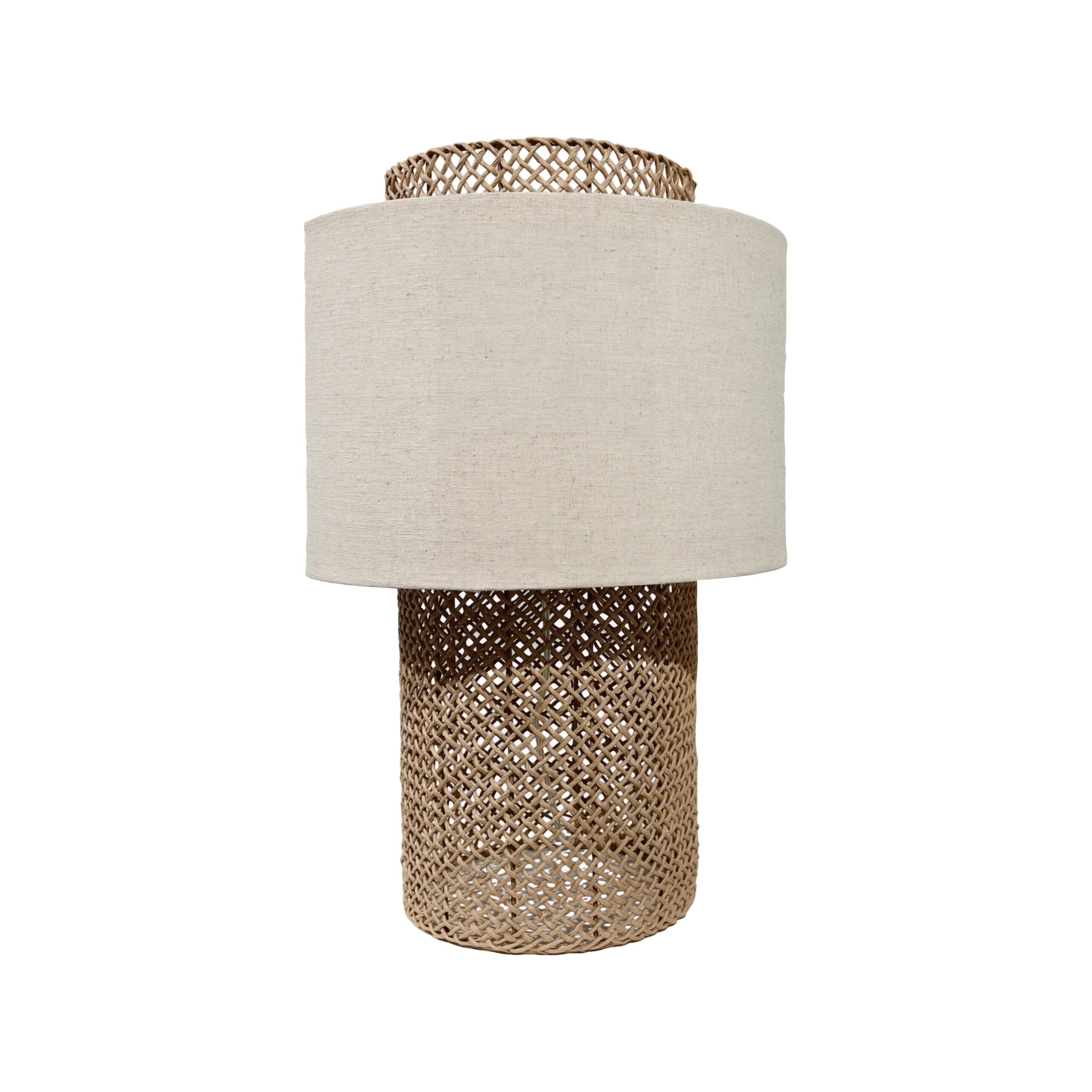 Bali Table Lamp (1 Pack) - Natural Rattan